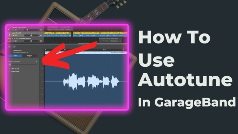 Does Garageband Have Autotune