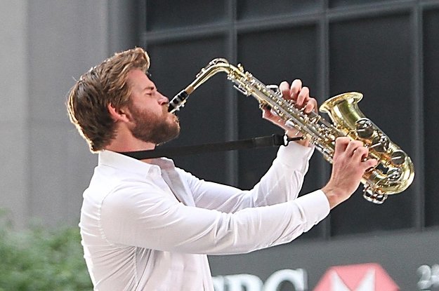 Does Liam Hemsworth Play the Saxophone