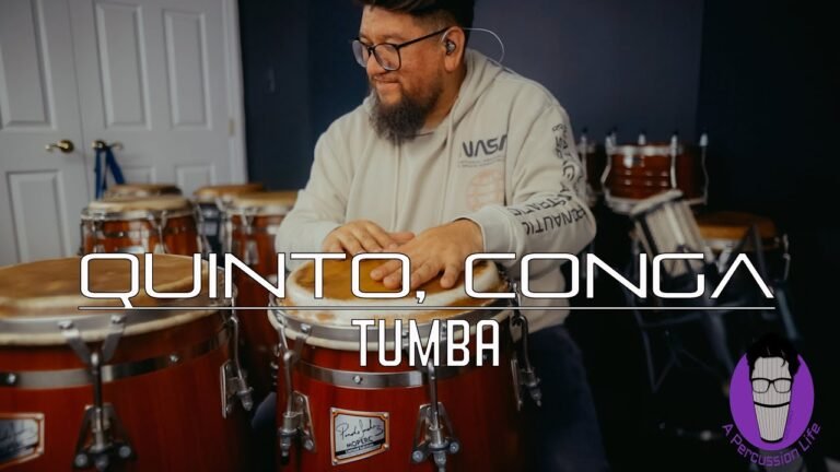 How are Quinto And Tumba Drums Played