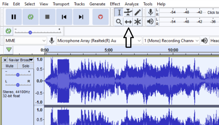 How Do I Move Tracks in Audacity