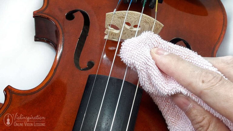 How Do You Clean Violin Strings