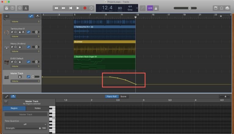 How Do You Fade Out in Garageband