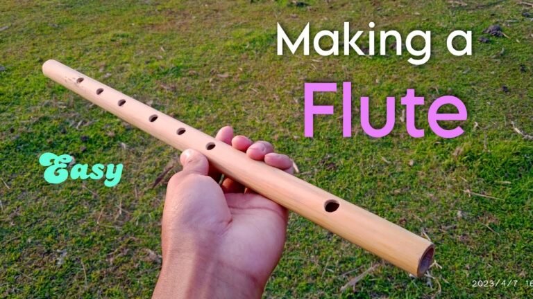 How Do You Make a Flute