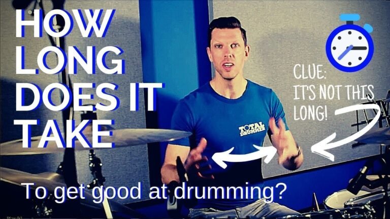 How Long Does It Take to Learn Drums