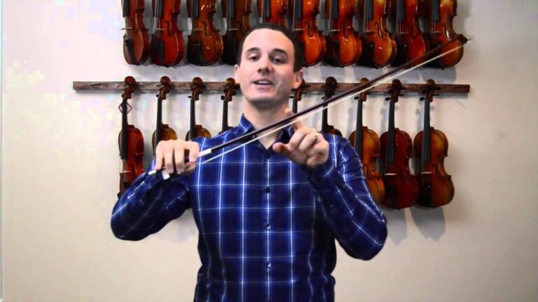 How Tight Should a Violin Bow Be
