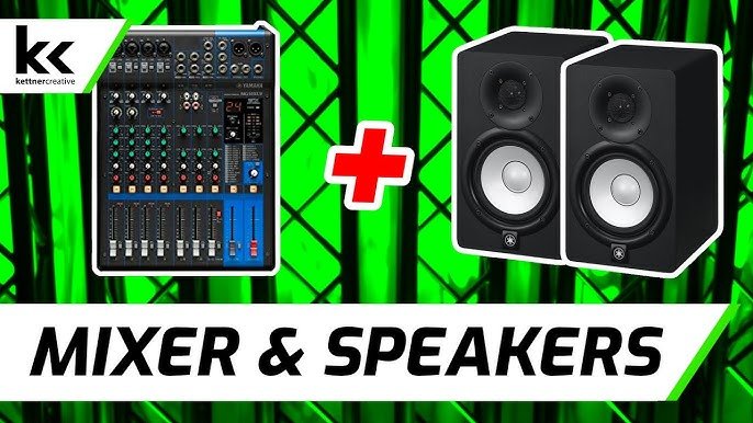 How to Connect Studio Monitors to Mixer