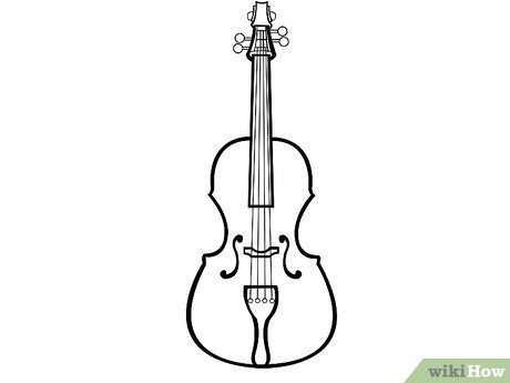 How to Draw Violin