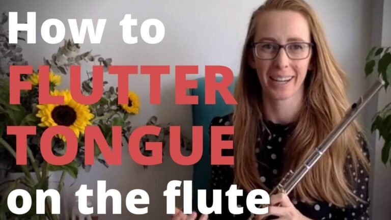 How to Flutter Tongue on Flute