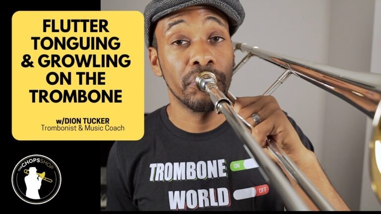 How to Growl on Trombone