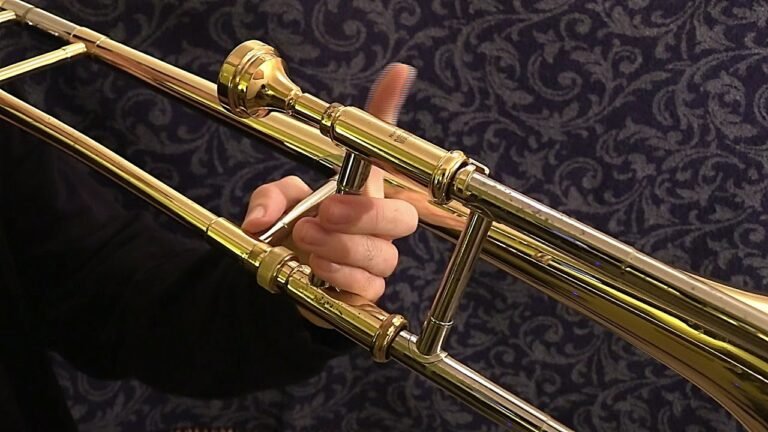 How to Hold a Trombone