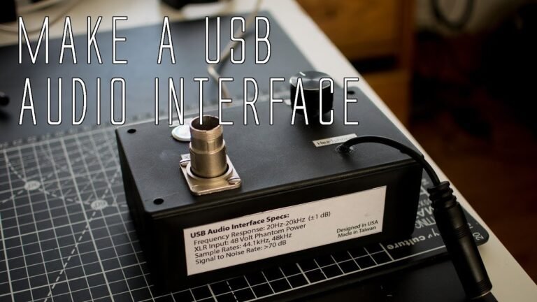 How to Make a Usb Audio Interface
