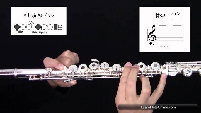 How to Play B on Flute