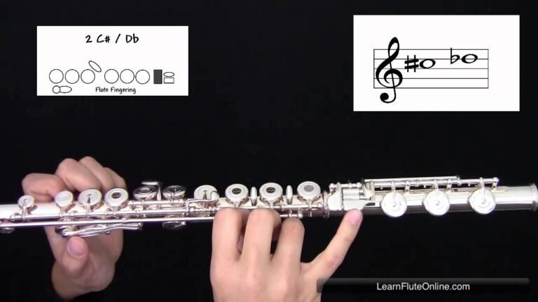 How to Play D Flat on Flute