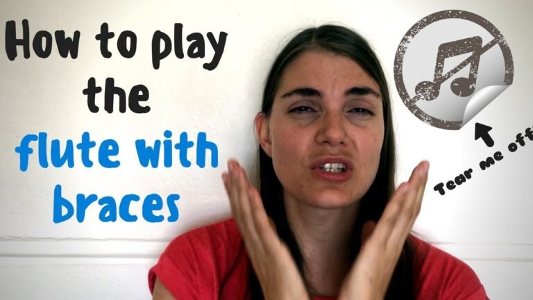 How to Play Flute With Braces