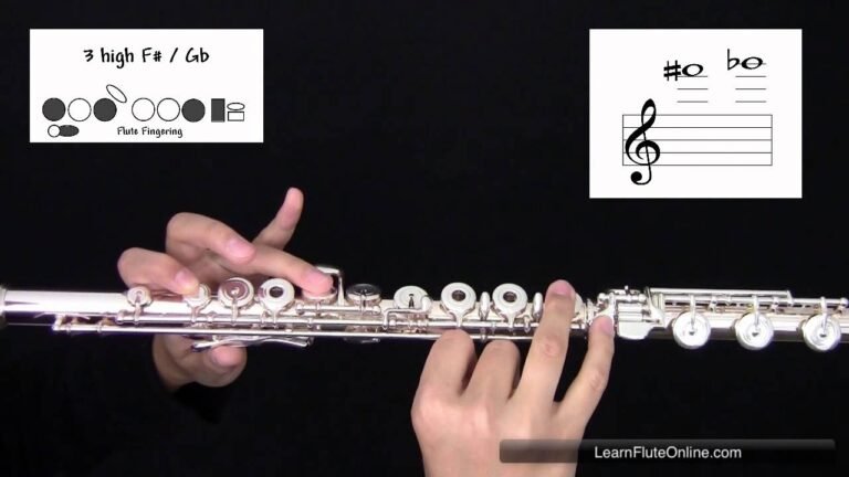 How to Play G Flat on Flute