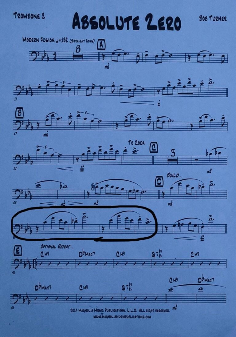 How to Play High Notes on Trombone