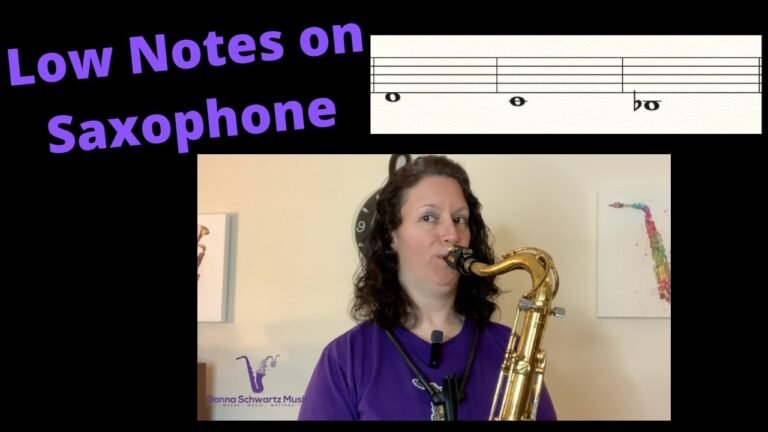 How to Play Saxophone Notes