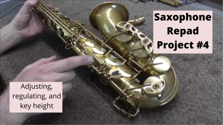 How to Repad Saxophone