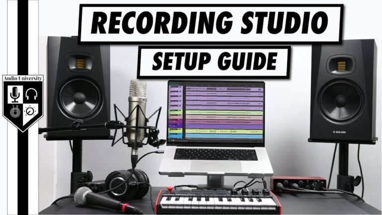 How to Start a Music Recording Studio