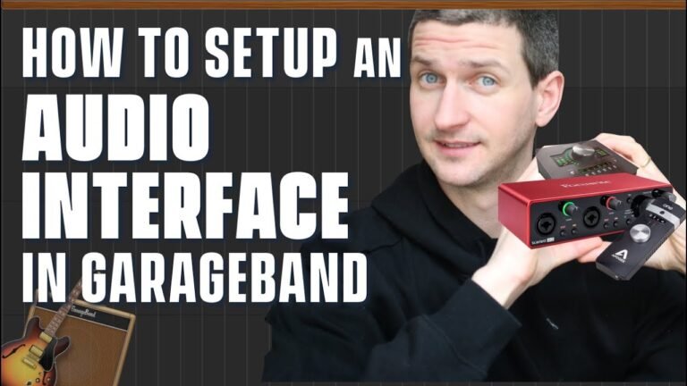How to Use M Audio Interface With Garageband