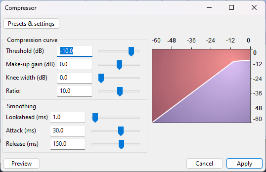 What Does Compressor Do in Audacity