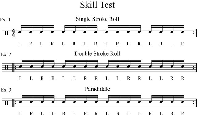 What Drum Rudiment is Right Left Right Left Left