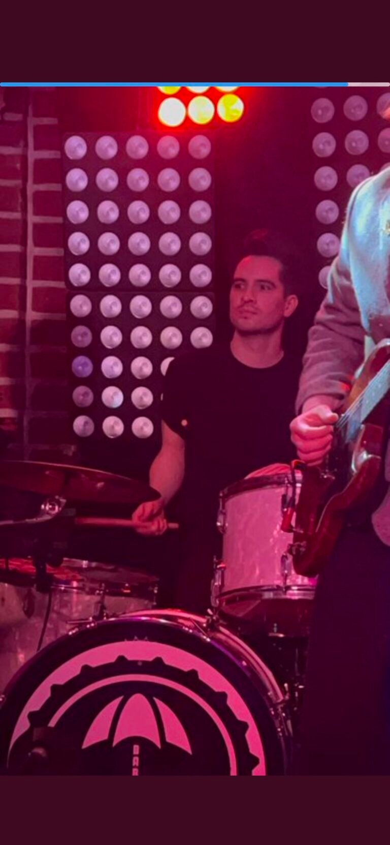 What is Brendon Urie Drumming for Mike Viola
