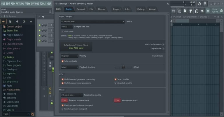 What is Sample Rate Fl Studio