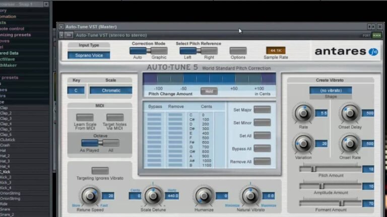 Where is Autotune in Fl Studio