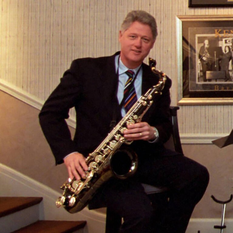 Which President Played the Saxophone