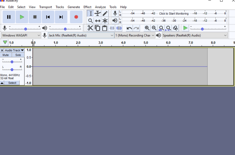 Why is Audacity Not Picking Up My Microphone