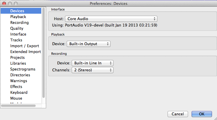Why is Audacity Not Playing Through Headphones