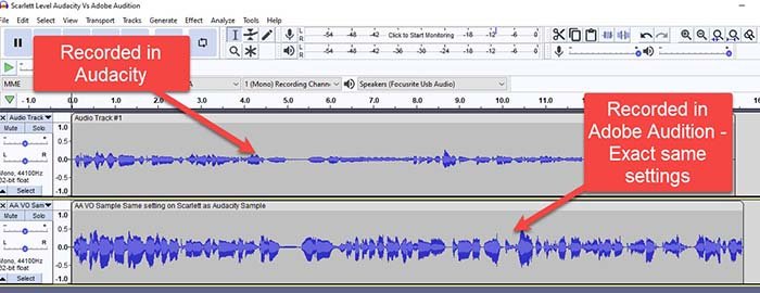 Why is Audacity Recording So Quiet