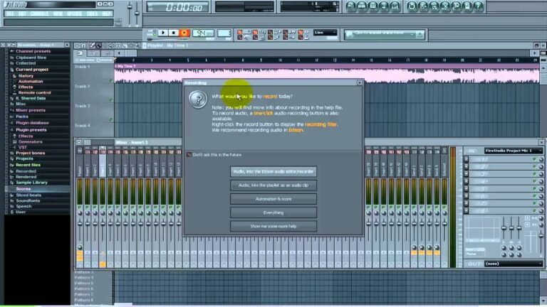 Why is Fl Studio Recording the Beat