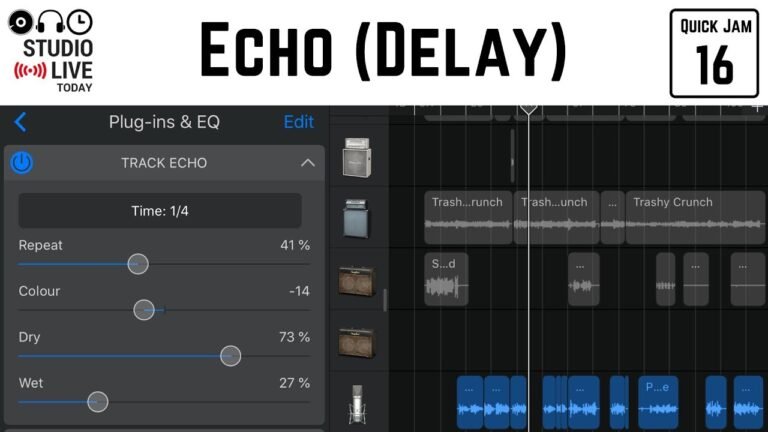 Why is There a Delay on My Garageband
