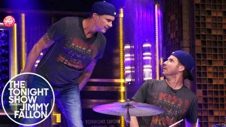 Will Ferrell Drum off With Chad Smith