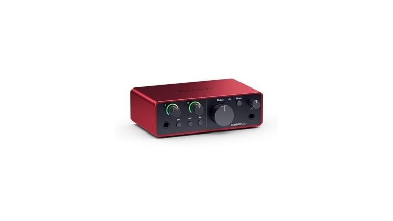 Focusrite Scarlett Solo 4th Gen